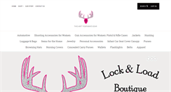 Desktop Screenshot of lockandloadboutique.com